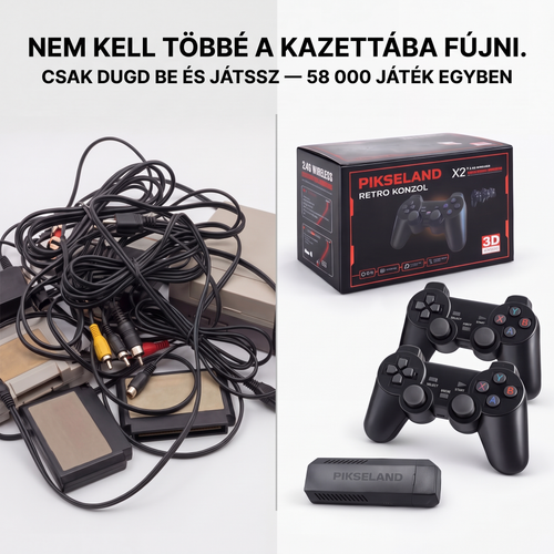 PIKSELAND retro konzol